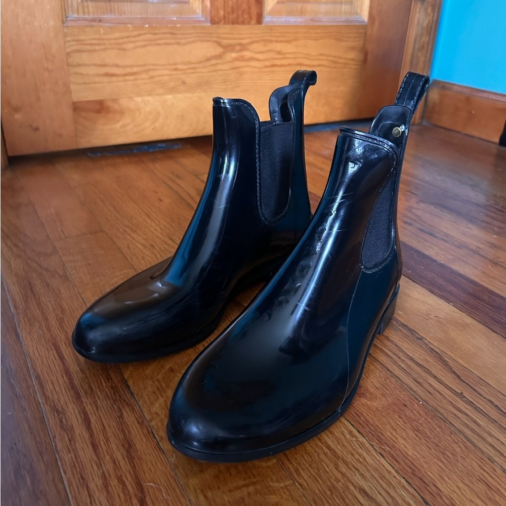 Sam Edelman, Size 9, Black Chelsea Rain Boots